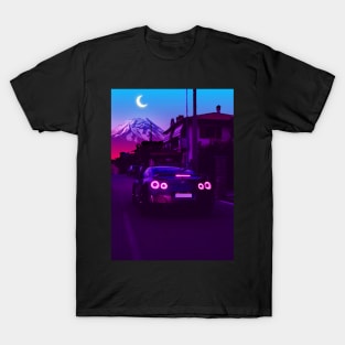 Nissan GTR Vaporwave aesthetic T-Shirt